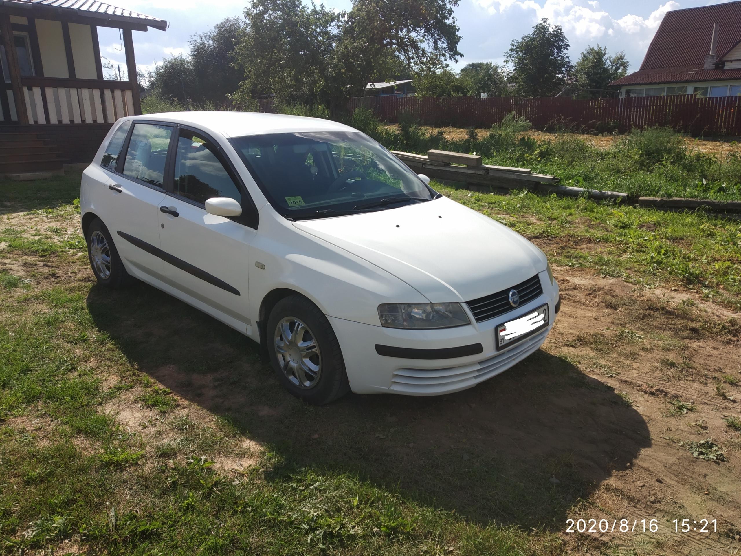 Купить авто Fiat Stilo, цена 3 100 $, Беларусь Витебск, 2002 г, пробег 266  000 км.