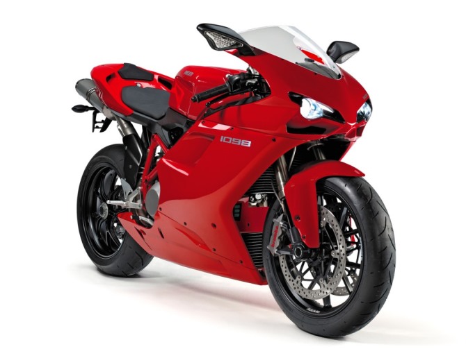 Ducati 1098 заслуженно в десятке лучших мотоциклов мира