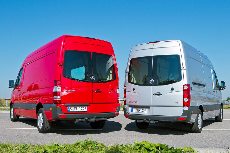 Volkswagen Crafter и Mersedes Sprinter