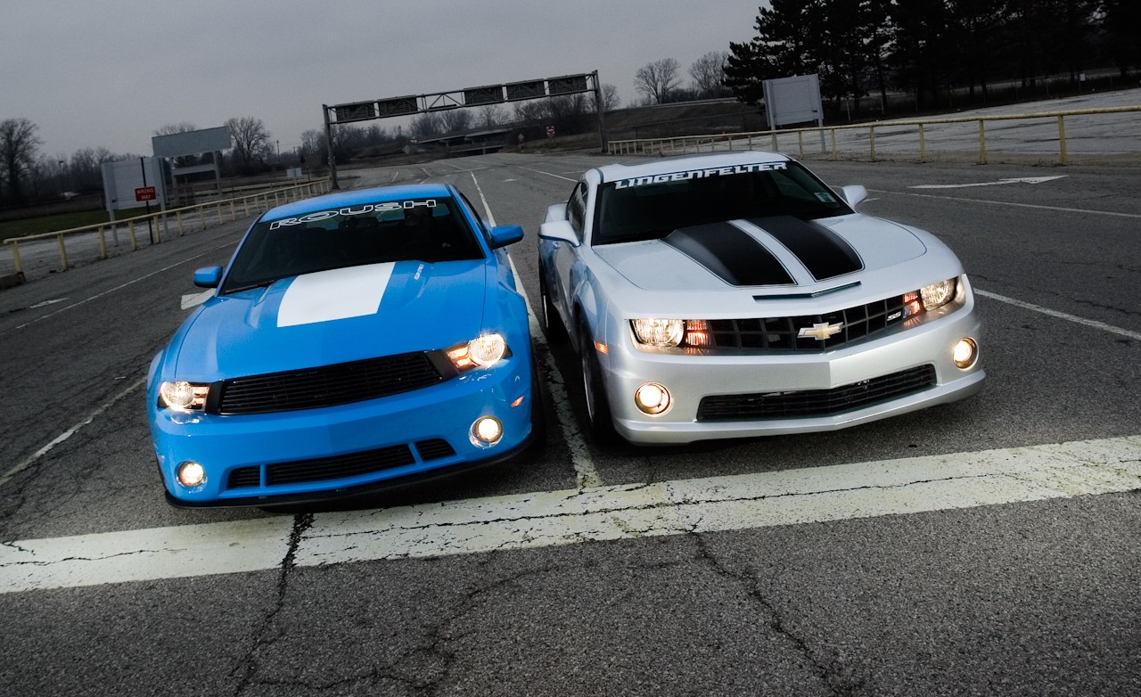 Ford Mustang, Сhevrolet Comaro