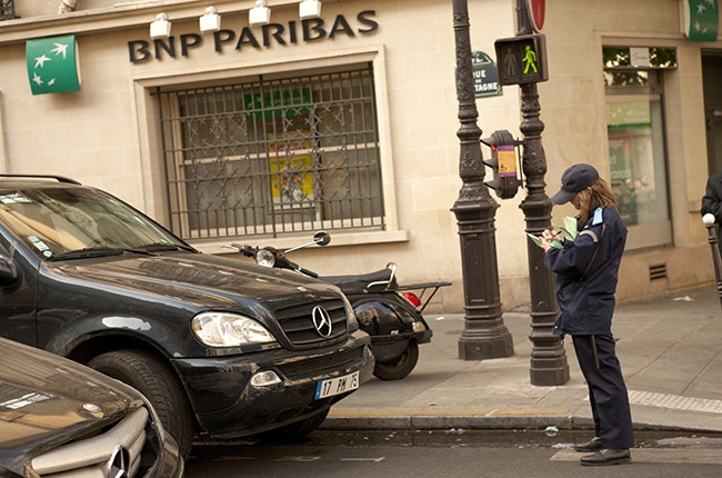 Штрафы за нарушение ПДД во Франции