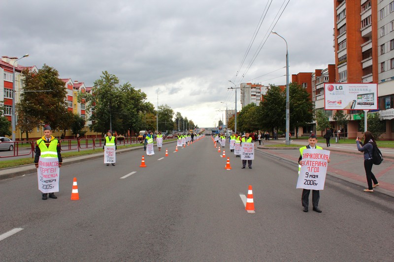 День памяти детей погибших в ДТП. Гродно, Лида, Сморгонь.