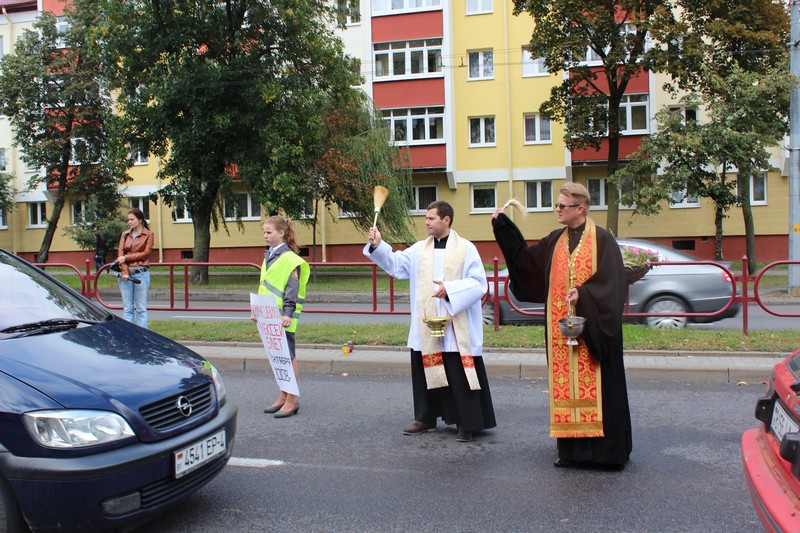 День памяти детей погибших в ДТП. Гродно, Лида, Сморгонь.