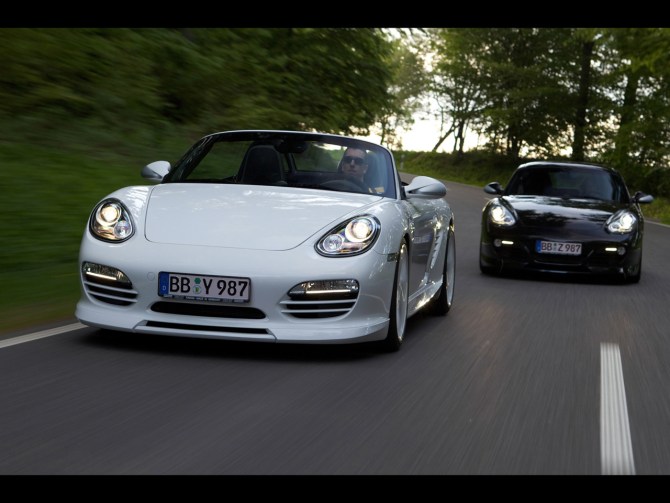 Porsche с моделями Boxster/Cayman